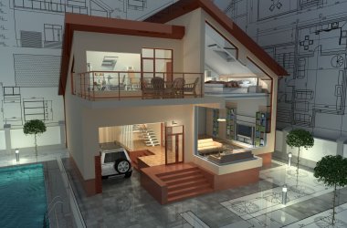 Создание сайта по проектированию и строительству домов